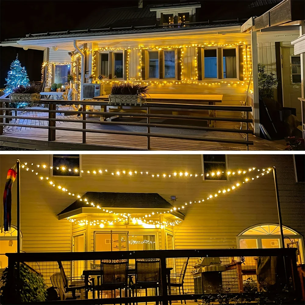 Garden Light Clothesline Solar Energy With LED Bulb 7 kf Sf9decfe9f86148caa847ecb6df8ea500m luminaires YustDesign Chandeliers and wall lights on sale and cheap